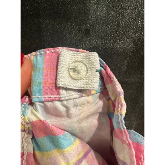 Hanna Andersson Pants Plaid Pockets Adjustable Waist 100% Cotton Size 110cm 5T - Picture 5 of 7